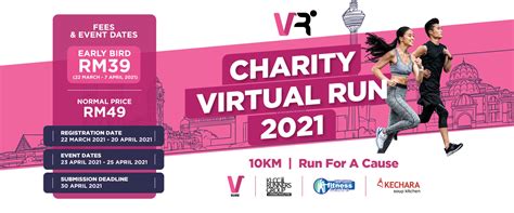 virtual run events for charity|Run For Charity.